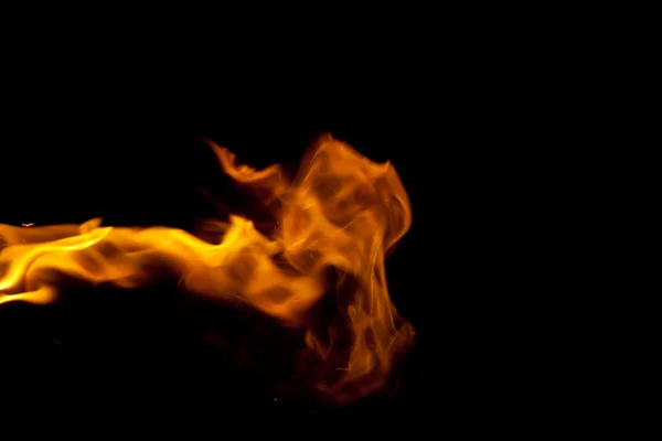 Flamme av ild – stockfoto