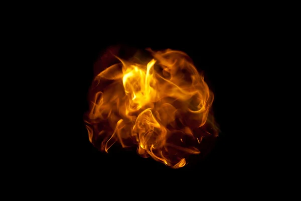 Ball of fire flames — Stock Photo, Image