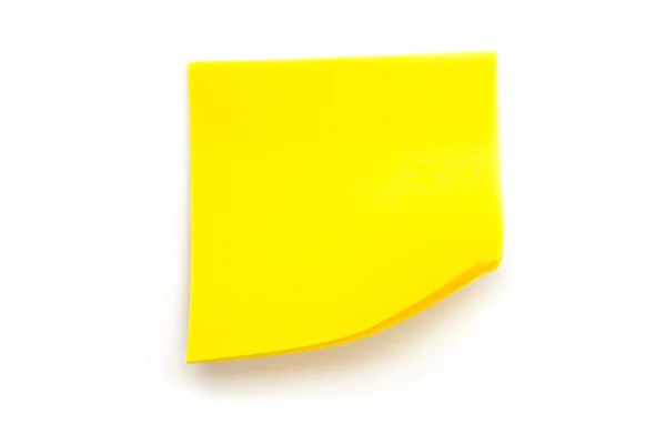 Жовтий клей Примітка — стокове фото