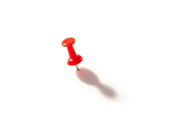 Red pushpin — Stock Photo, Image