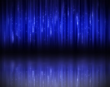 Background of dark-blue lines clipart