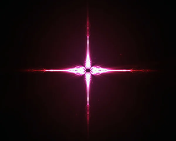 Background of a magenta star — Stock Photo, Image