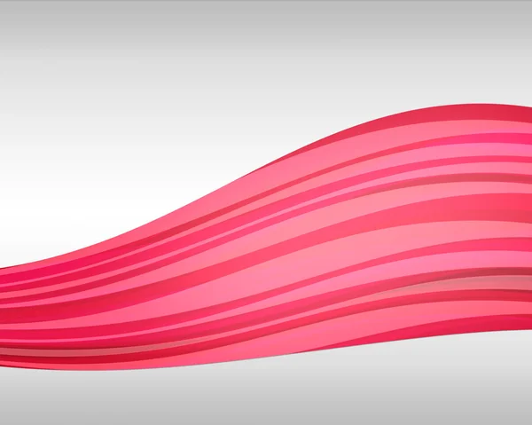 Rózsaszín és piros hullám — Stock Fotó