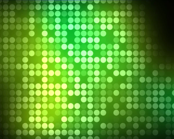 Multiples green and green dots — Stock Photo, Image