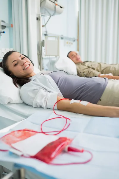 Patients looking at camera — Stock Photo, Image