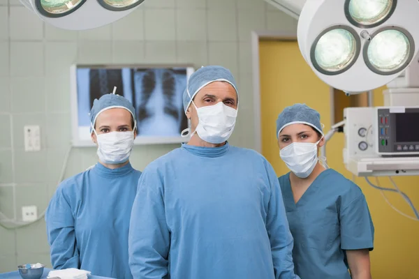 Vooraanzicht van medisch team — Stockfoto