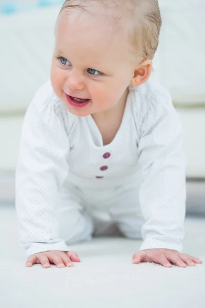 Bebê andando de quatro — Fotografia de Stock