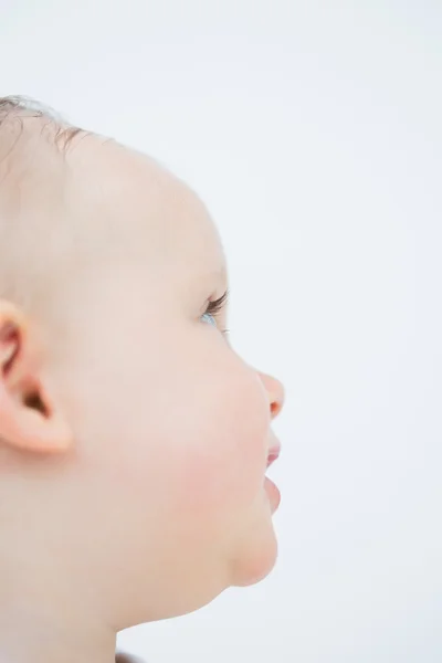 Close up of side head of a baby — Stock Photo, Image