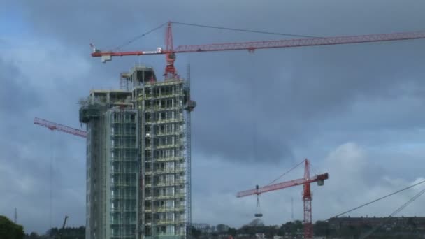 Tempo de caducidade do canteiro de obras — Vídeo de Stock