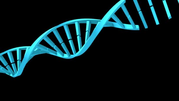 DNA strand i hög upplösning 1920 x 1080 — Stockvideo