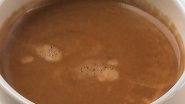 Tasse Kaffee — Stockvideo