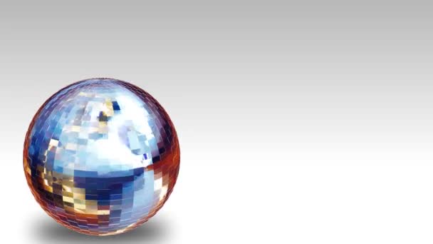 HD animato Disco Ball — Video Stock