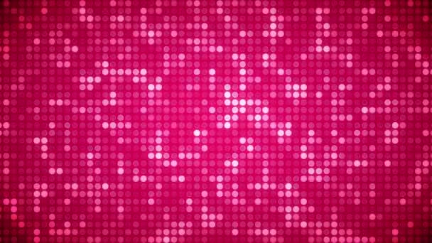 Video of pink dots — Stock Video