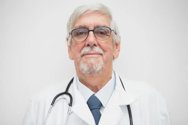 Happy bearded doctor — Stock Photo, Image