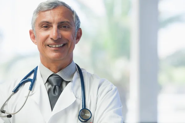 Fed up looking nurse — Stock Photo, Image