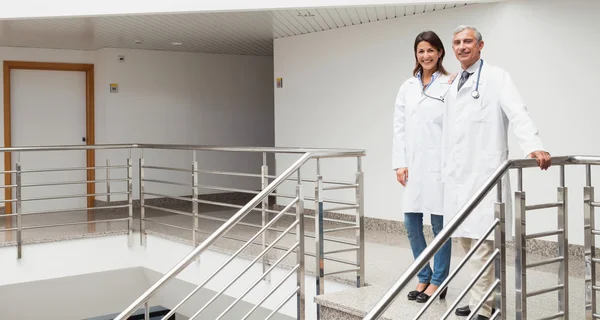 Fed up looking nurse — Stock Photo, Image