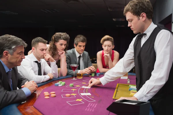 Jugar al poker — Foto de Stock