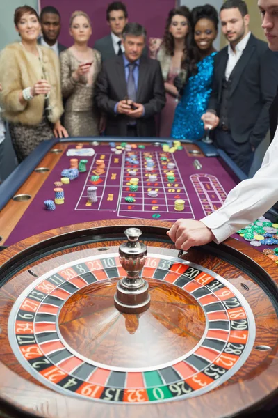 Stående på roulette — Stockfoto