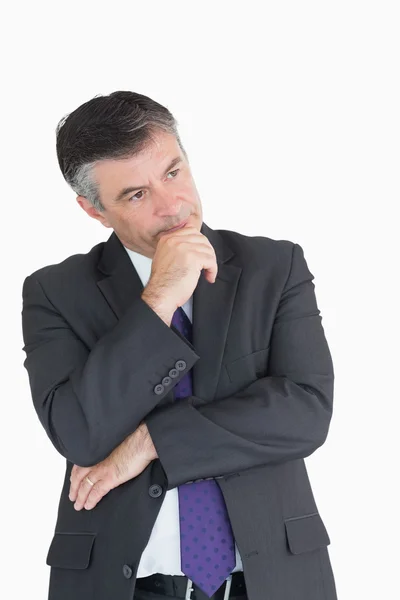 Businessman looking concentrated — Stock Photo, Image