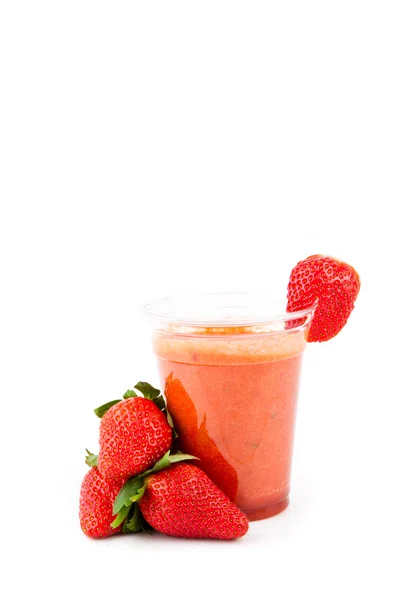 Strawberry juice drink — Stock Photo, Image