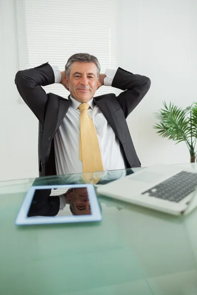 Business man relaxing — Stock Photo, Image
