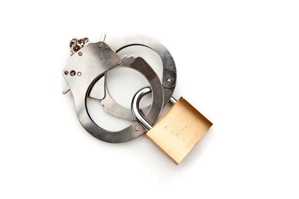 Manacle with lock — Stock Photo, Image