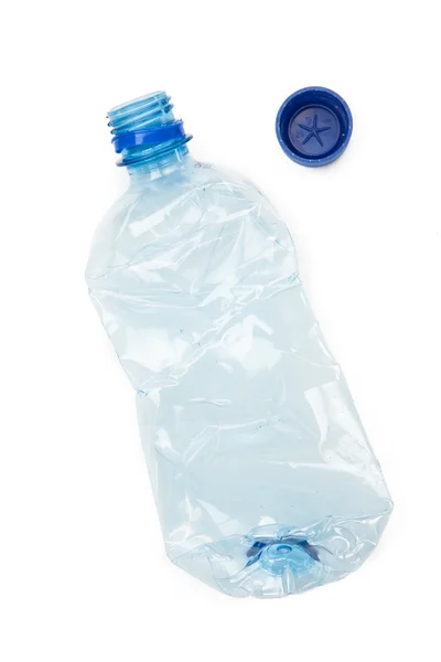 Recycleerbaar plastic fles — Stockfoto