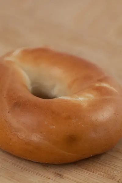 Primo piano di un bagel — Foto Stock