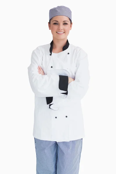 Chef with arms crossed — Stock Photo, Image