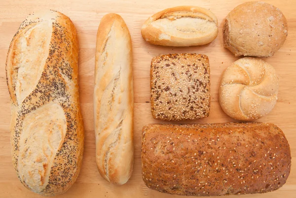 Various breads — Stock Photo, Image