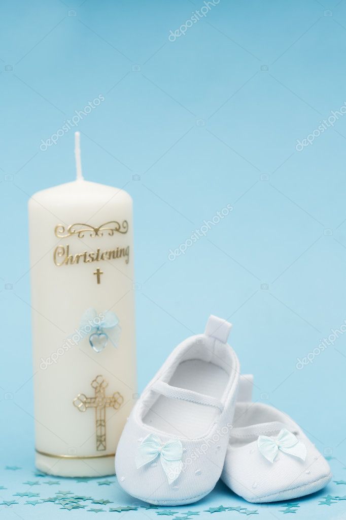christening booties