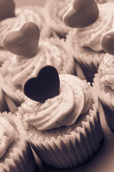 Valentines Cupcakes — Stockfoto