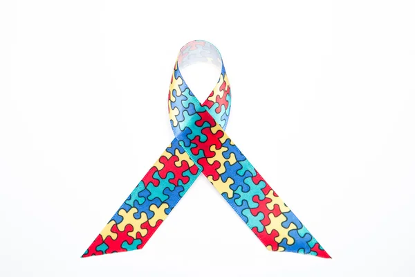 Cinta de sensibilización para autismo y asperger — Foto de Stock