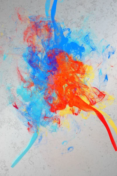 Artistic paint splashes — Stock Photo, Image