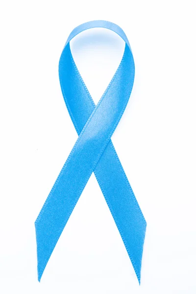 Nastro blu per cancro alla prostata — Foto Stock