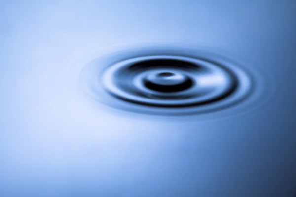 Blue ripple effect — Stock Photo, Image