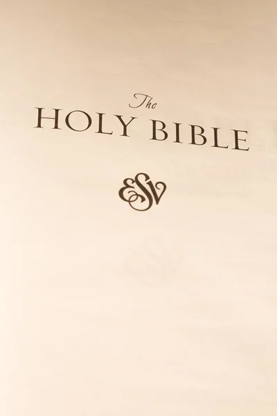 Die heilige Bibel — Stockfoto