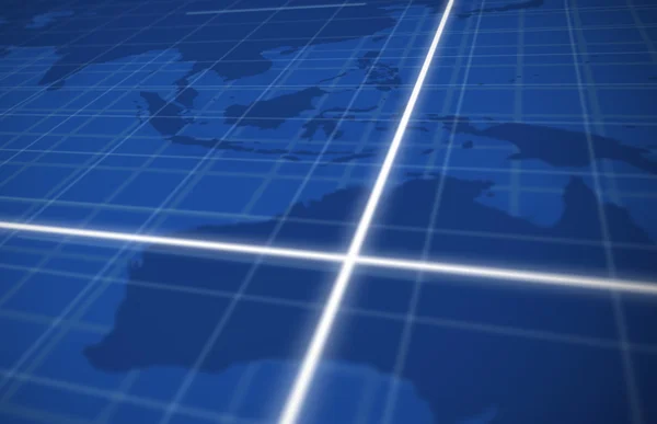 Digital global grid — Stock Photo, Image