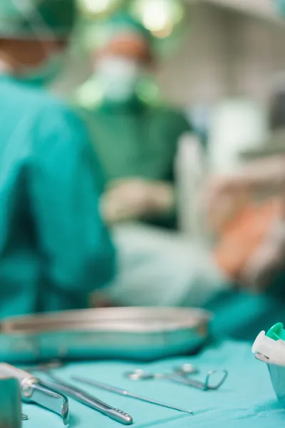 Close-up on surgical instruments — Stock Photo, Image