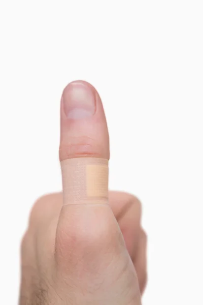 Close-up of thumbs up sign — Stock Photo, Image