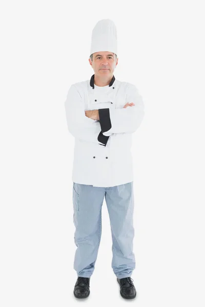 Portrait of mature chef with arms crossed Stock Photo