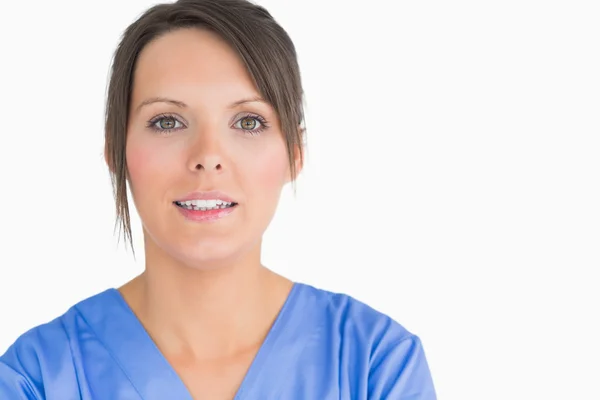 Porträt einer lächelnden Krankenschwester — Stockfoto