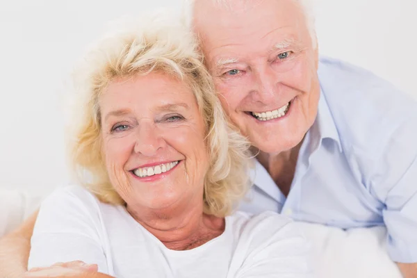 Primer plano de un retrato de pareja de ancianos — Foto de Stock