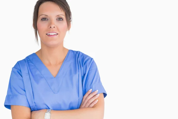 Nurse with tied hair — Stock Photo, Image