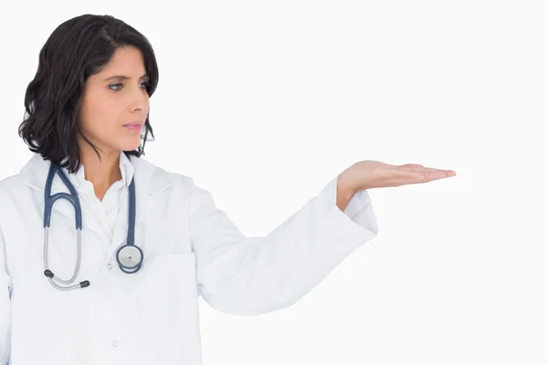 Doctor waiting to receive — Stock Photo, Image