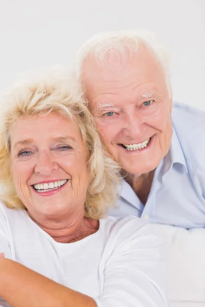Close up of an elderly couple portrait — Stock Photo, Image