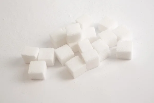 Pile of sugar lumps — Stock Photo, Image