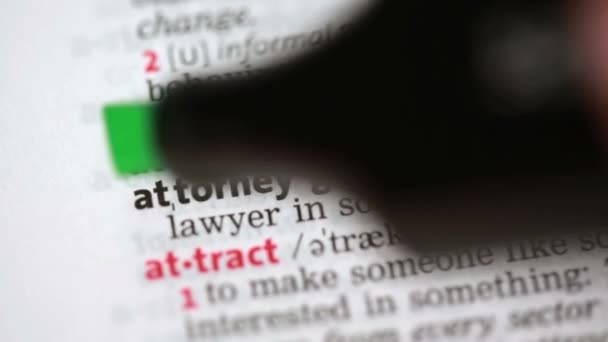 弁護士の定義 — ストック動画