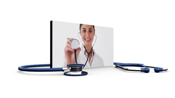 Montaggio di medici e infermieri — Video Stock