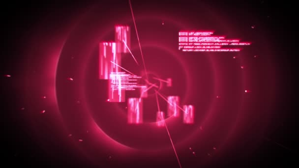 フローティング ピンクの画像 — ストック動画